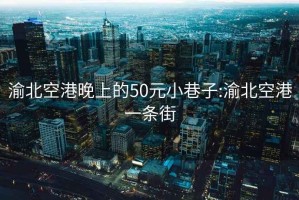 渝北空港晚上的50元小巷子:渝北空港一条街