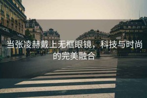 当张凌赫戴上无框眼镜，科技与时尚的完美融合