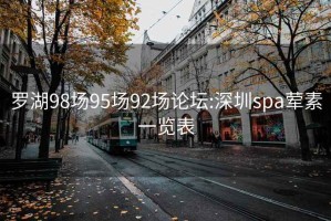 罗湖98场95场92场论坛:深圳spa荤素一览表