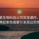 江苏某生物科技公司突发爆炸，现场腾起紫色烟雾引发周边恐慌