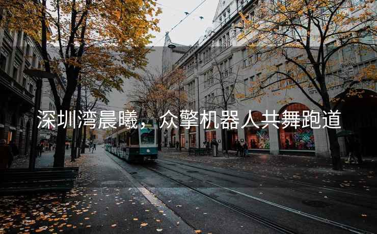 深圳湾晨曦，众擎机器人共舞跑道