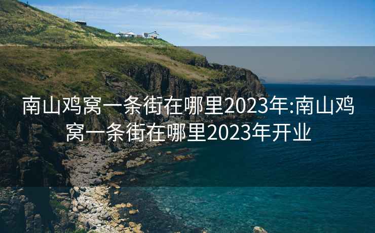 南山鸡窝一条街在哪里2023年:南山鸡窝一条街在哪里2023年开业