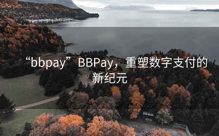 “bbpay”BBPay，重塑数字支付的新纪元